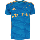 Camisa Cruzeiro III 25/26 Torcedor Adidas Masculina - Azul