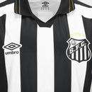 Camisa Santos II 26/27 s/n Torcedor Umbro Masculina - Branco+Preto